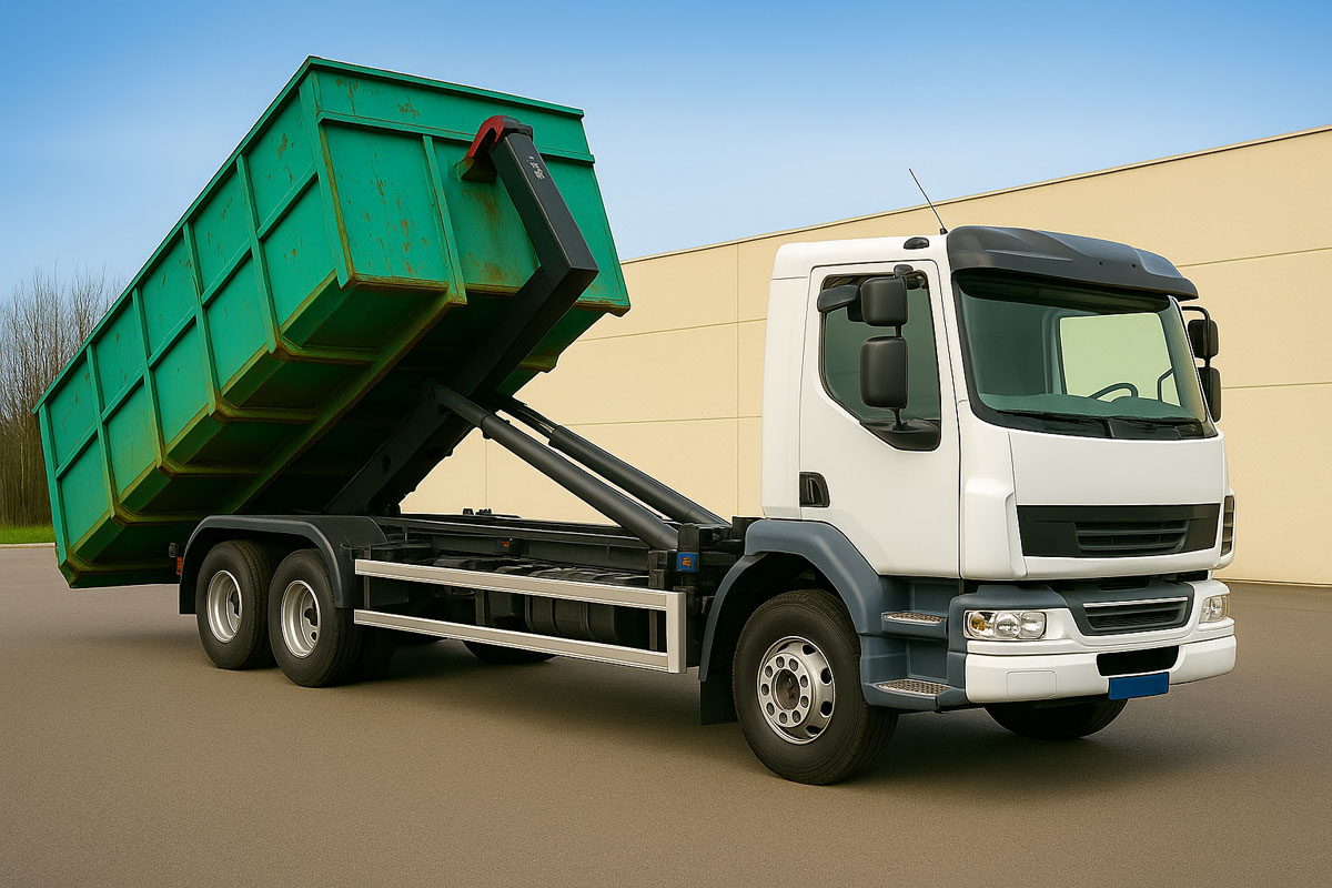 Panne hydraulique camion ampliroll