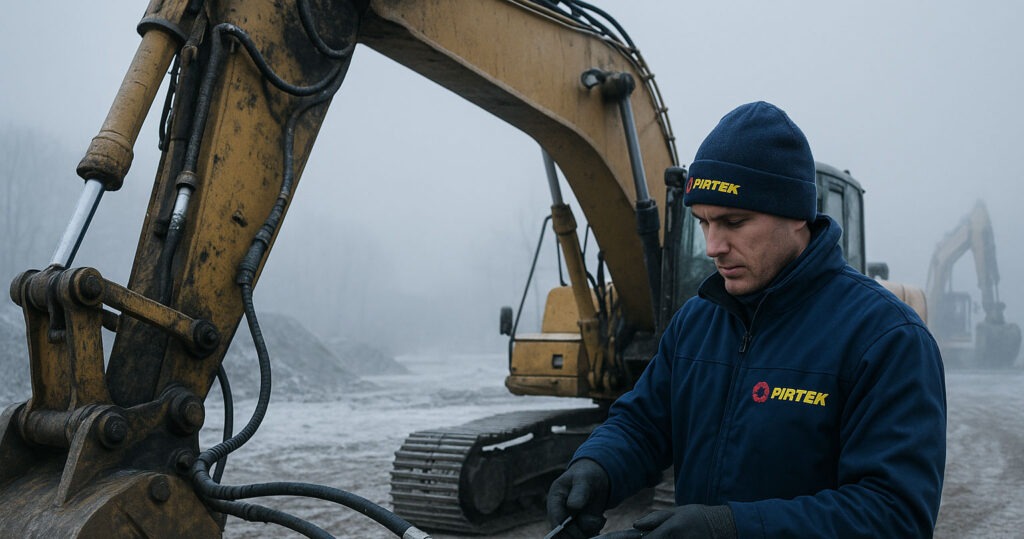 PIRTEK entretien flexible hydraulique hiver