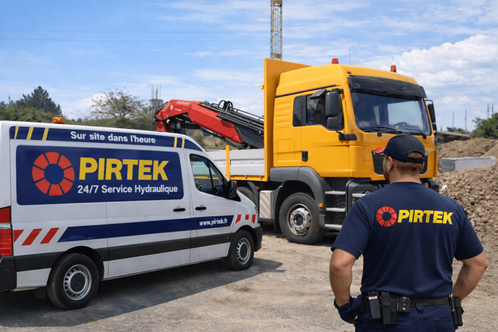 Dépannage vérin hydraulique PIRTEK